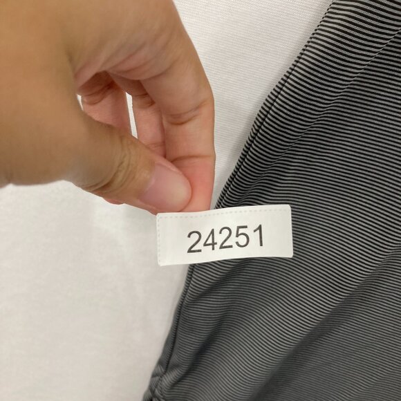 Callaway size XL Gray Striped Opti-Dri Short Sleeve Active Polo Shirt - Picture 10 of 10